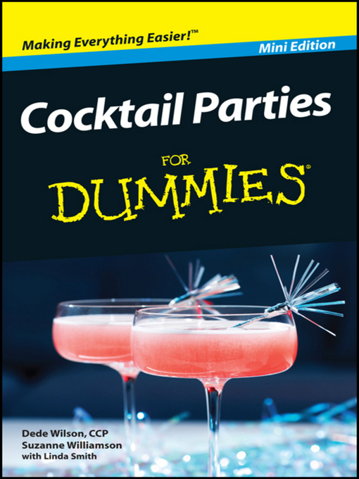 Title details for Cocktail Parties For Dummies by Dede Wilson, CCP - Available